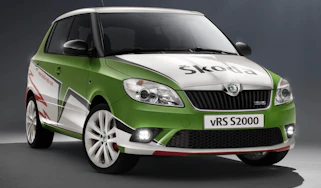 Skoda Fabia vRS S2000 hot hatchback