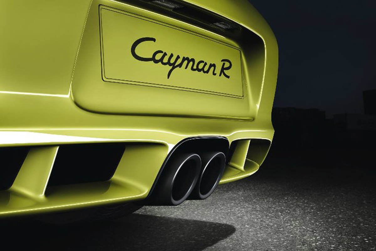 Porsche Cayman R coupe