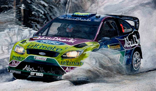 Ford Focus RS WRC world rally car