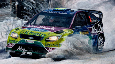 Ford Focus RS WRC world rally car