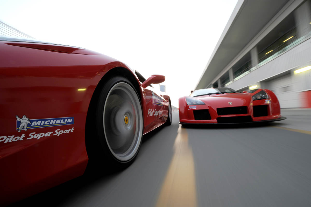 Ferrari and Gumpert