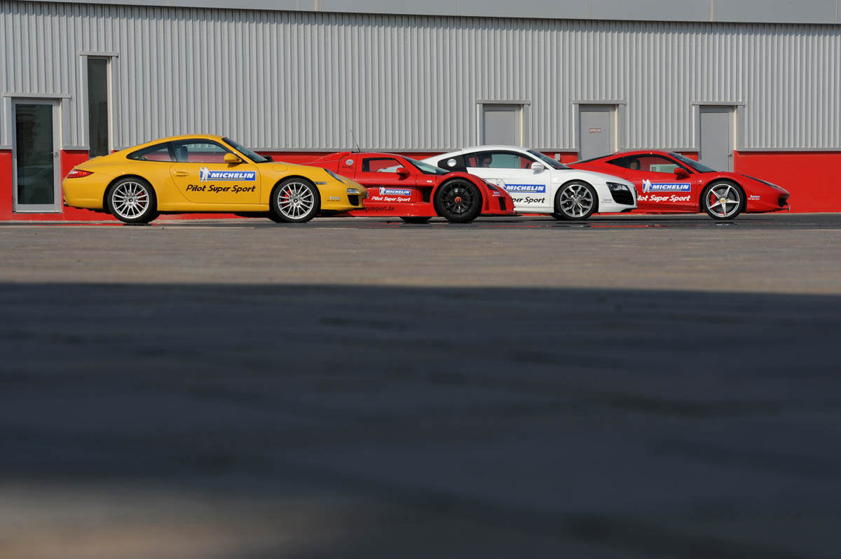 Supercar line-up