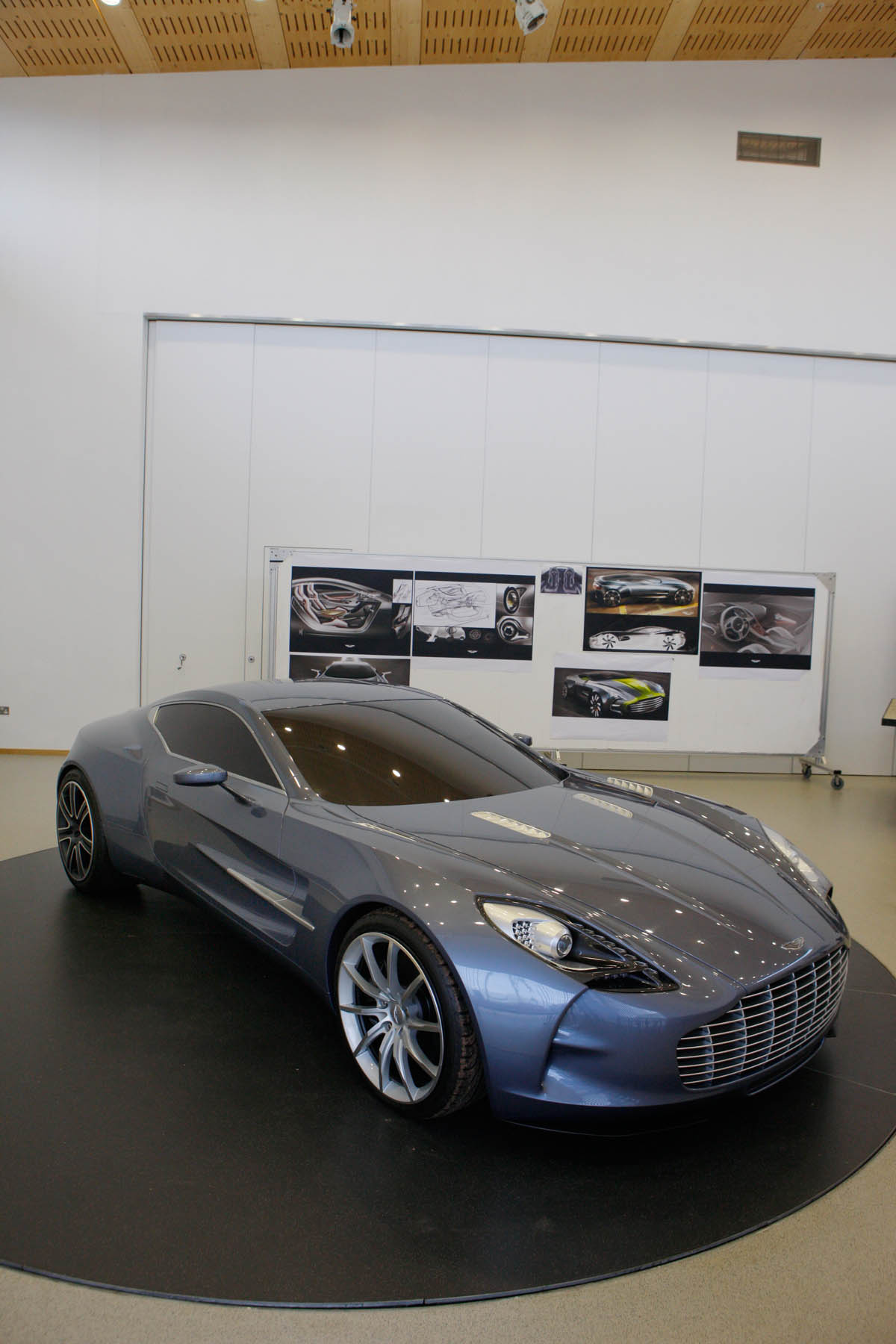 Aston's One-77 handover centre