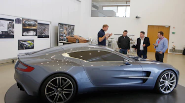 Aston's One-77 handover centre