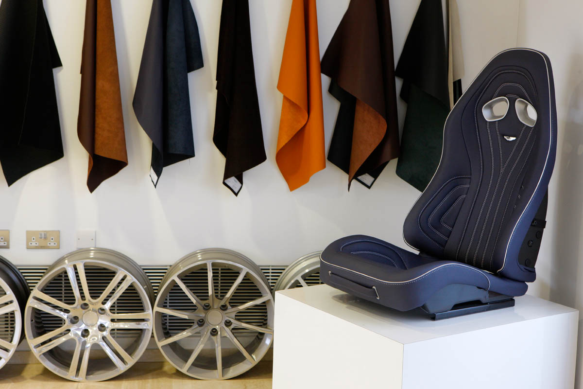 Aston's One-77 handover centre