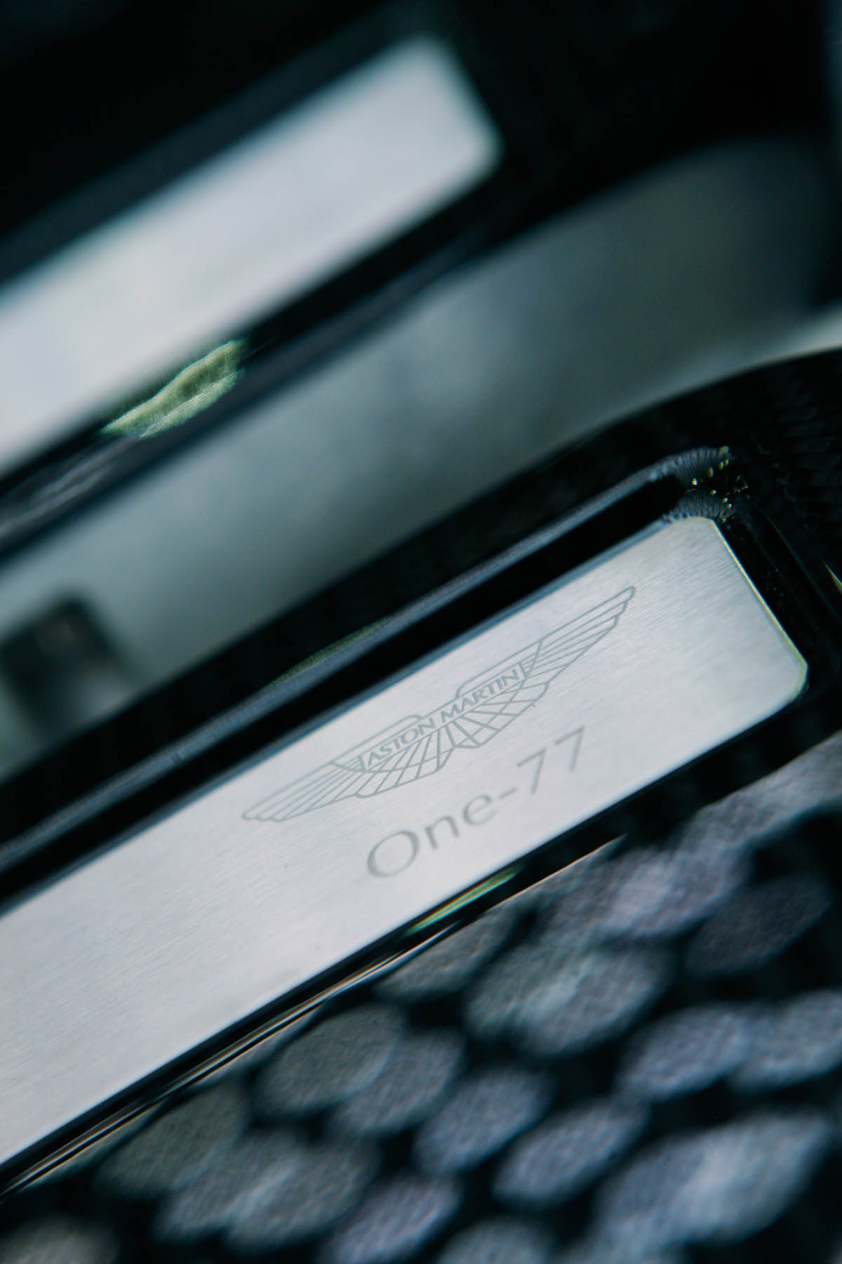 Aston's One-77 handover centre