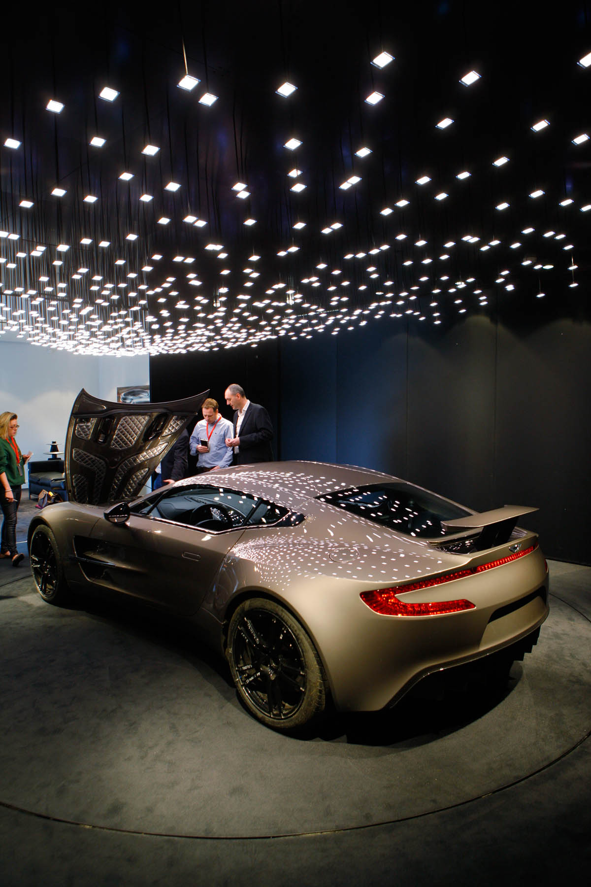 Aston's One-77 handover centre