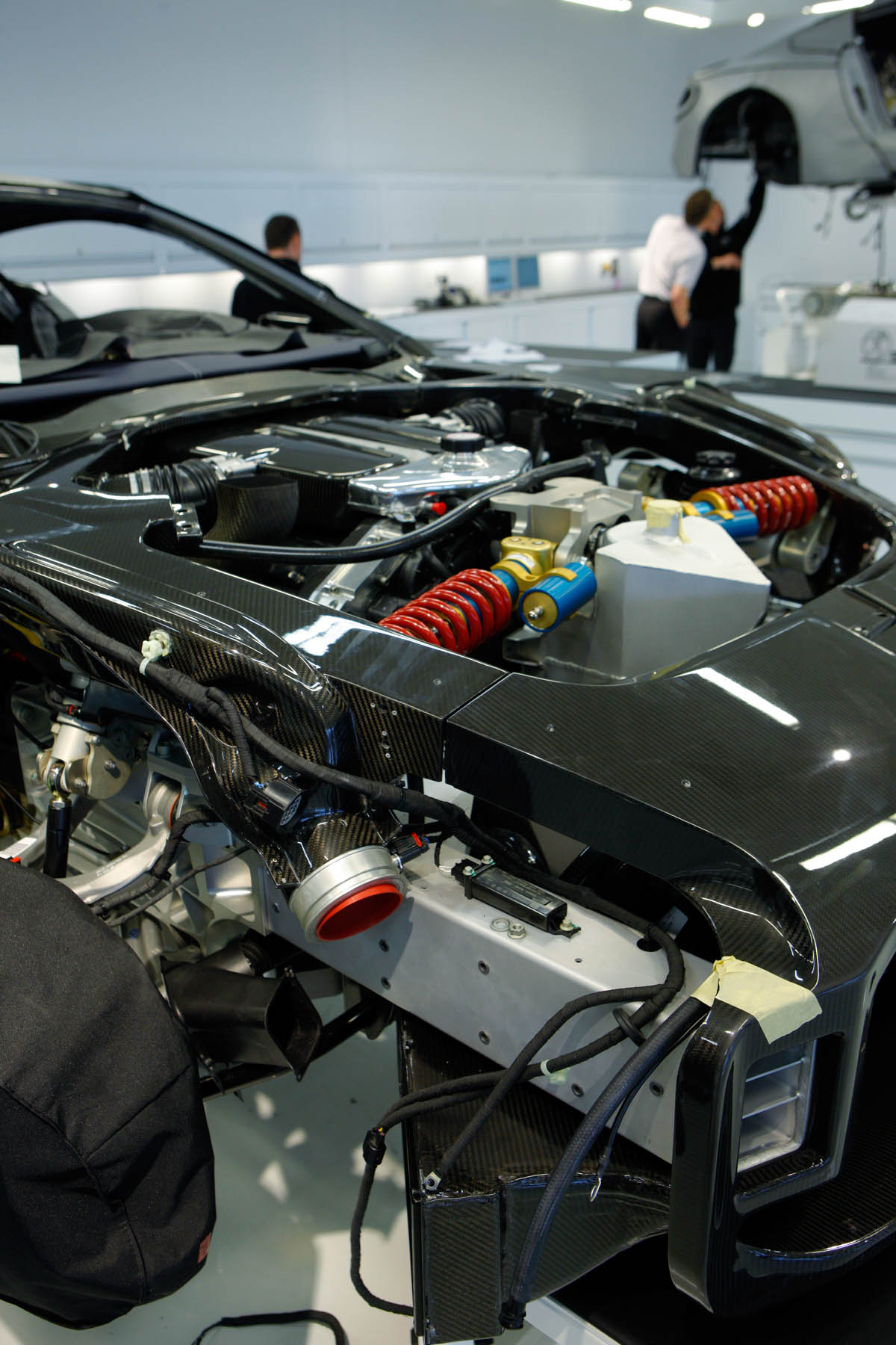 Aston's One-77 tech centre