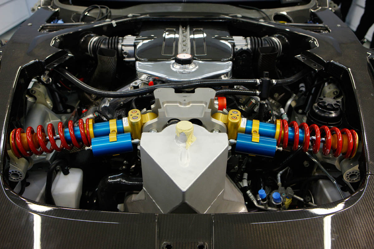 Aston's One-77 tech centre