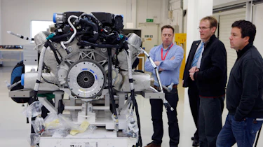 Aston's One-77 tech centre