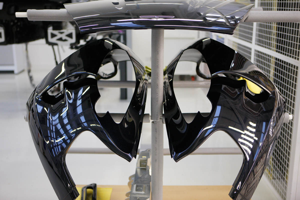 Aston's One-77 tech centre