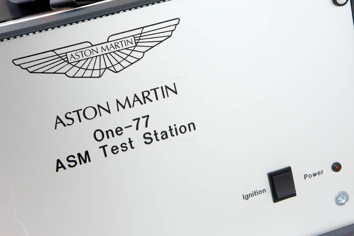 Aston's One-77 tech centre