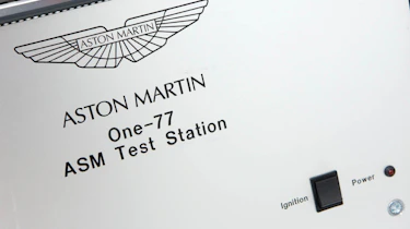 Aston's One-77 tech centre