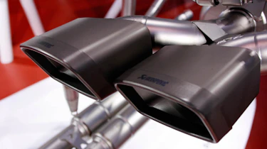 Akrapovic exhaust for Merc C63