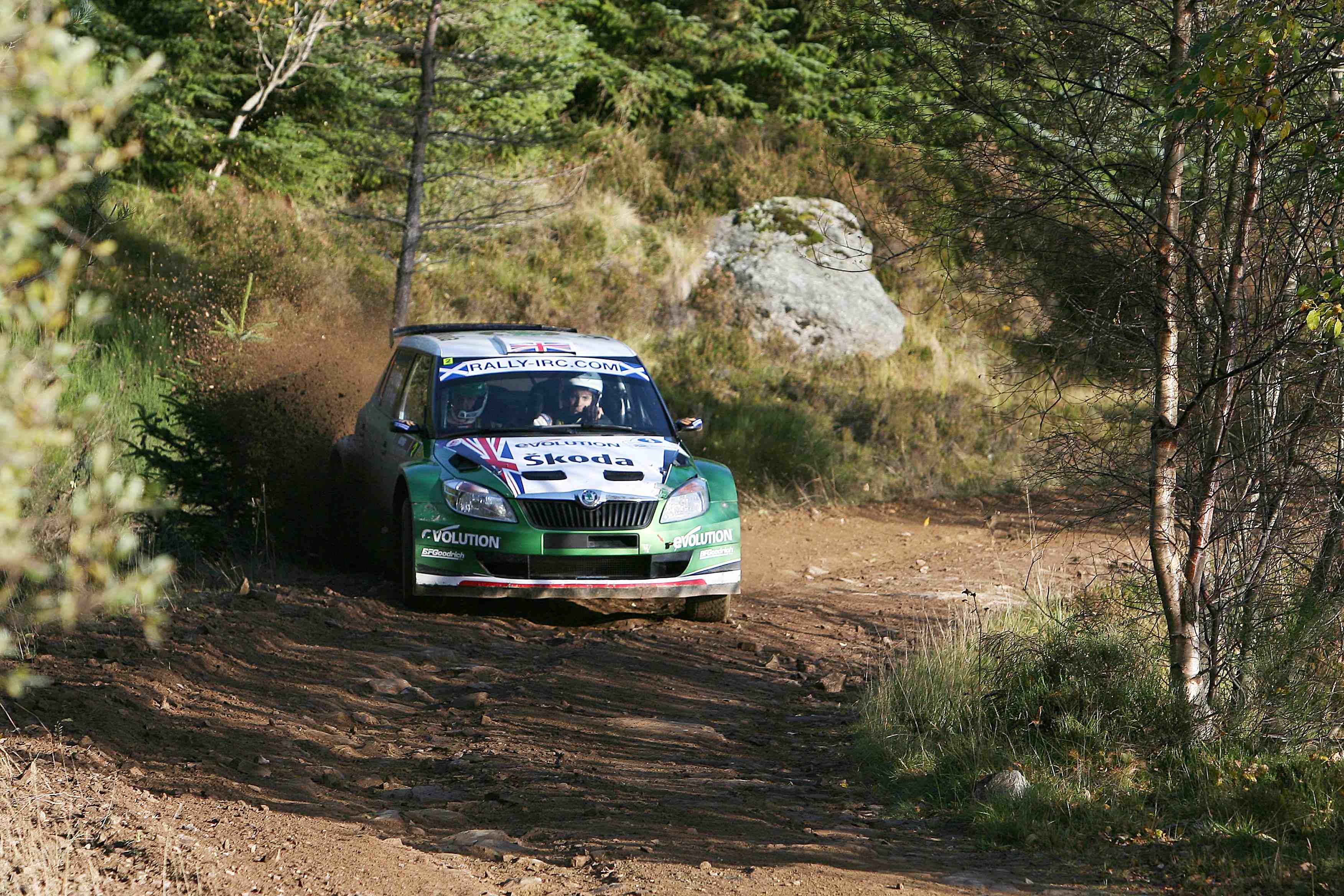 Skoda Fabia S2000 Rally Car