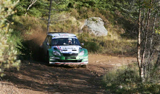 Skoda Fabia S2000 Rally Car