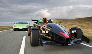 Ariel Atom V8 v Lamborghini Gallardo Superleggera