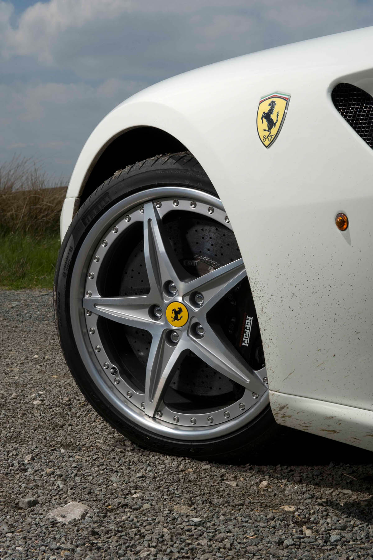 Mercedes SLS AMG v Ferrari 599, Porsche 911, Aston Martin, Audi R8 and Bristol Fighter