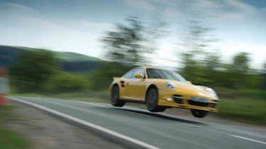 Mercedes SLS AMG v Ferrari 599, Porsche 911, Aston Martin, Audi R8 and Bristol Fighter