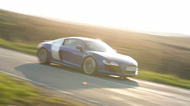 Mercedes SLS AMG v Ferrari 599, Porsche 911, Aston Martin, Audi R8 and Bristol Fighter