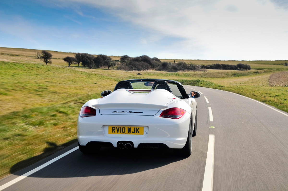 Porsche Boxter Spyder v Ferrari 360 Spider