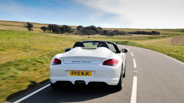 Porsche Boxter Spyder v Ferrari 360 Spider