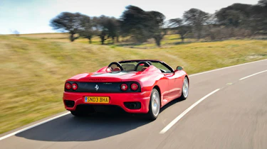 Porsche Boxter Spyder v Ferrari 360 Spider