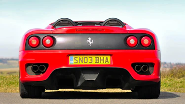 Porsche Boxter Spyder v Ferrari 360 Spider