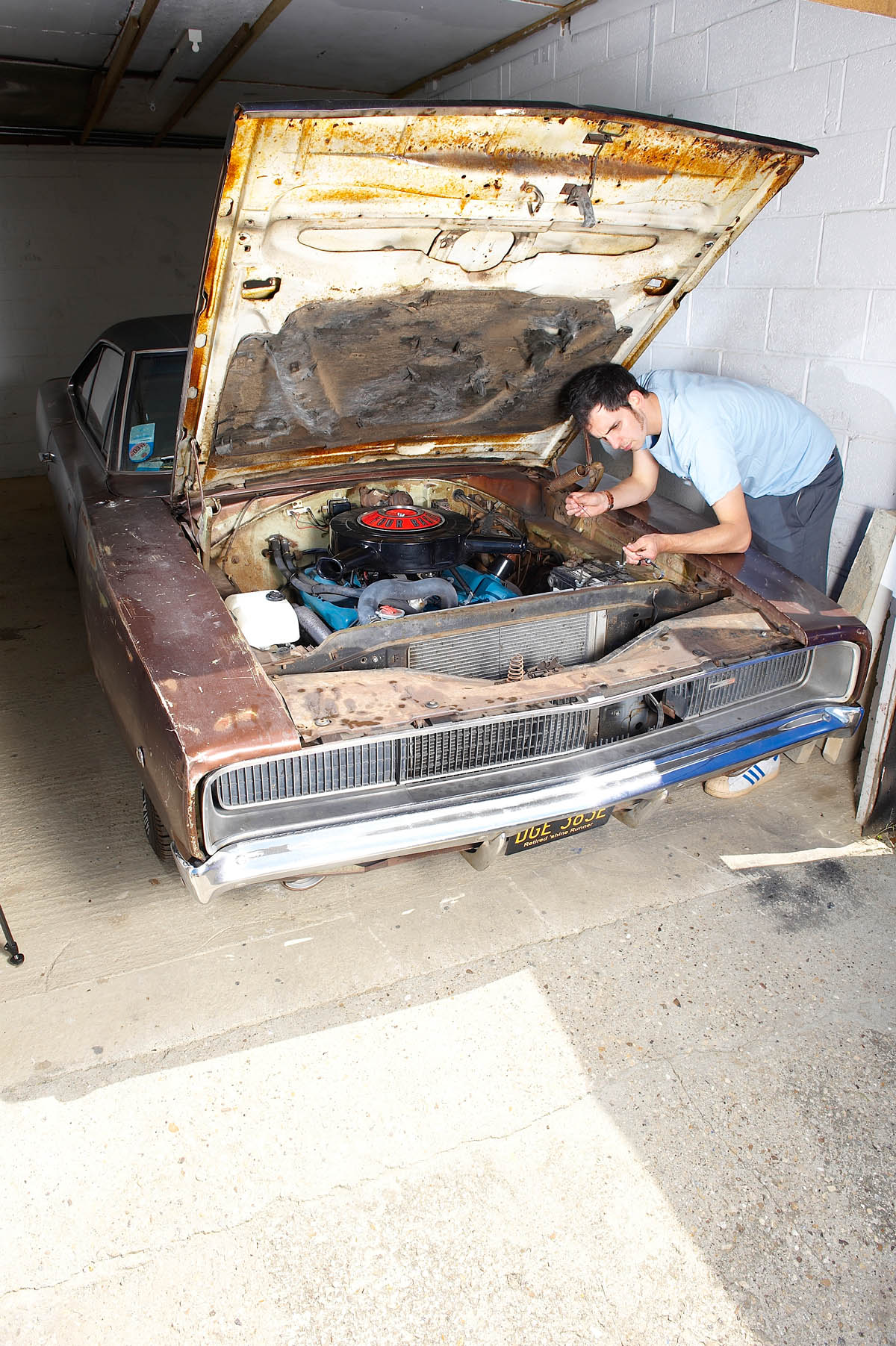 Jonny Smith &amp;#038; his 1968 Dodge Charger