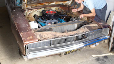 Jonny Smith & his 1968 Dodge Charger