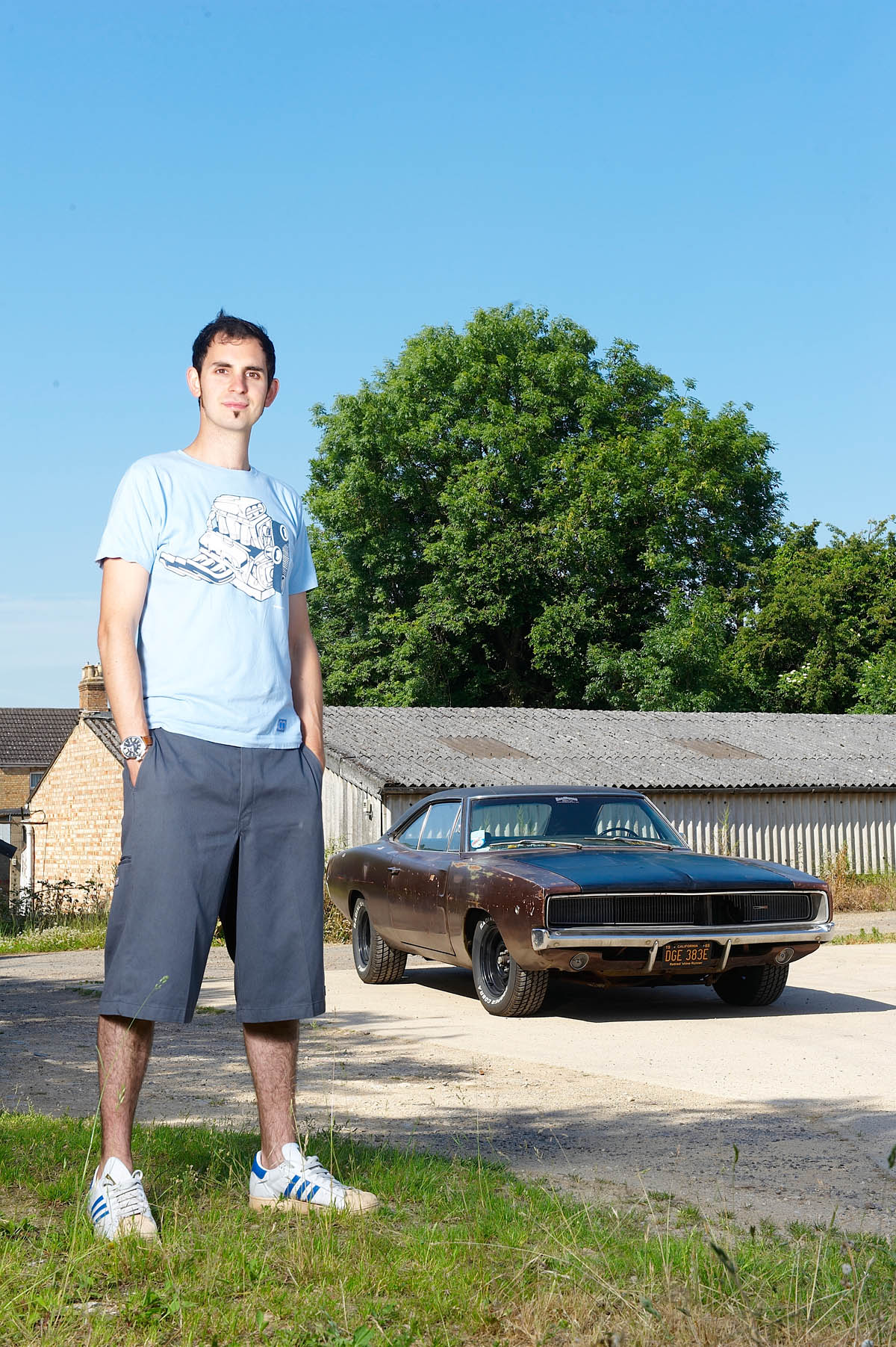 Jonny Smith &amp;#038; his 1968 Dodge Charger