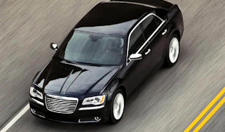New Chrysler 300C sports saloon
