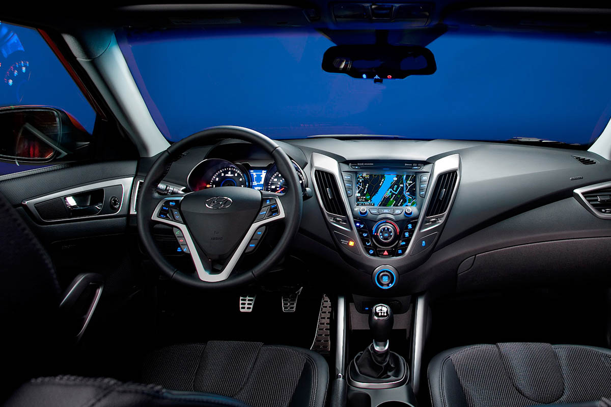 Hyundai Veloster coupe revealed