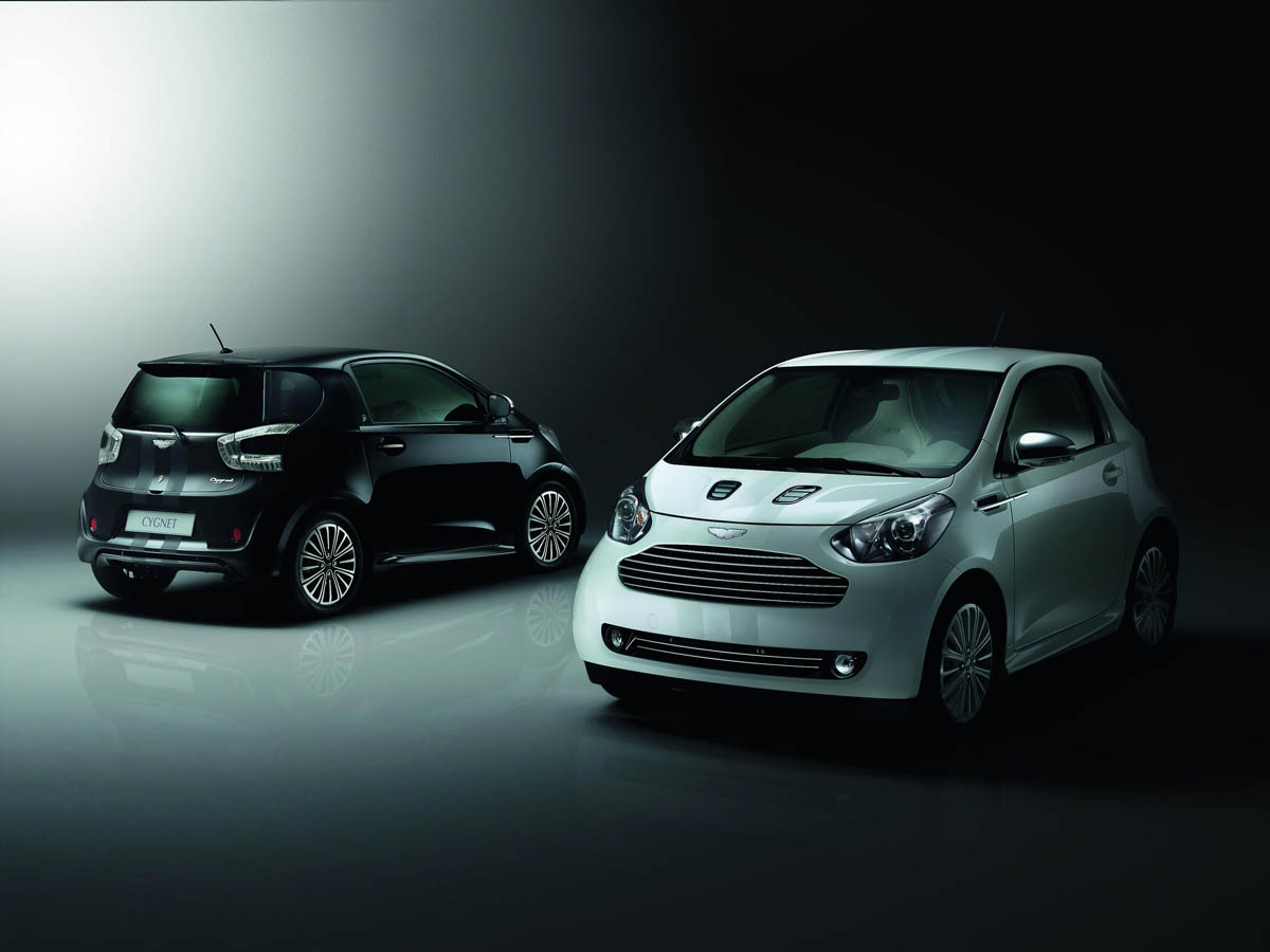 Aston Martin Cygnet launch editions