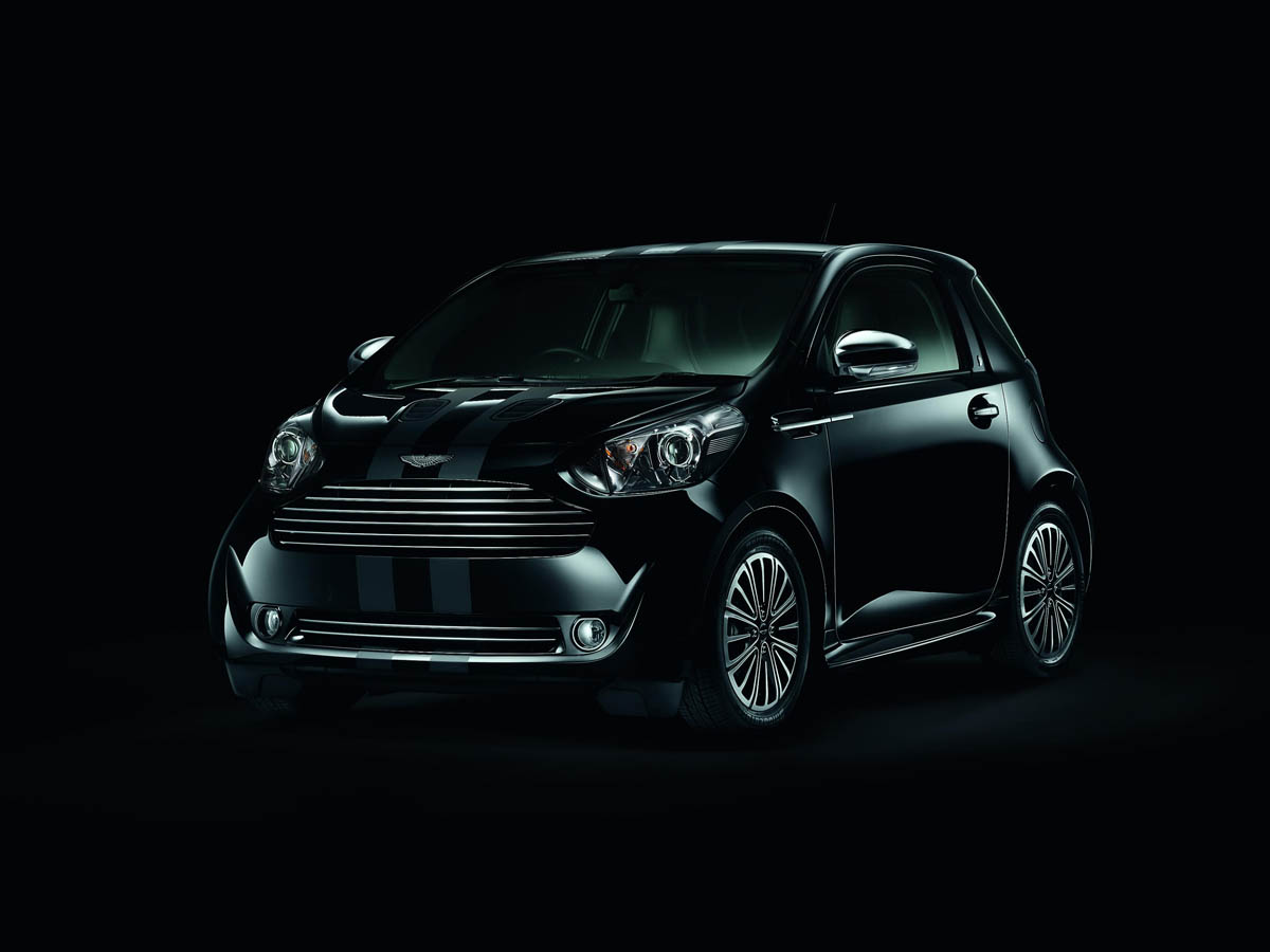 Aston Martin Cygnet launch editions