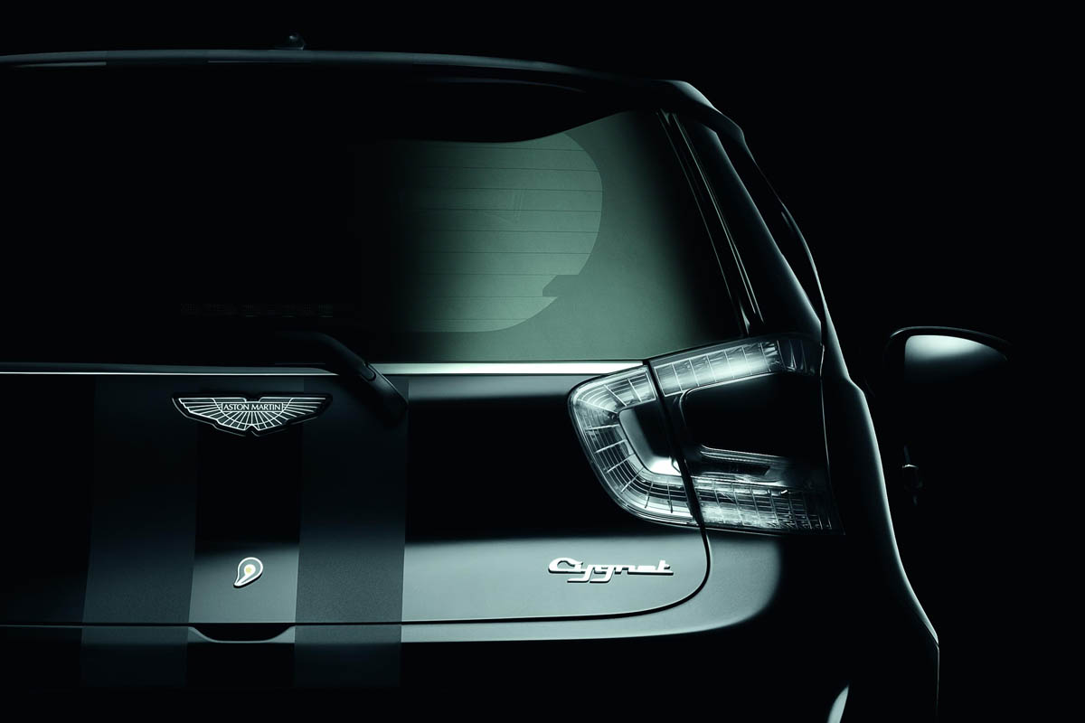 Aston Martin Cygnet launch editions