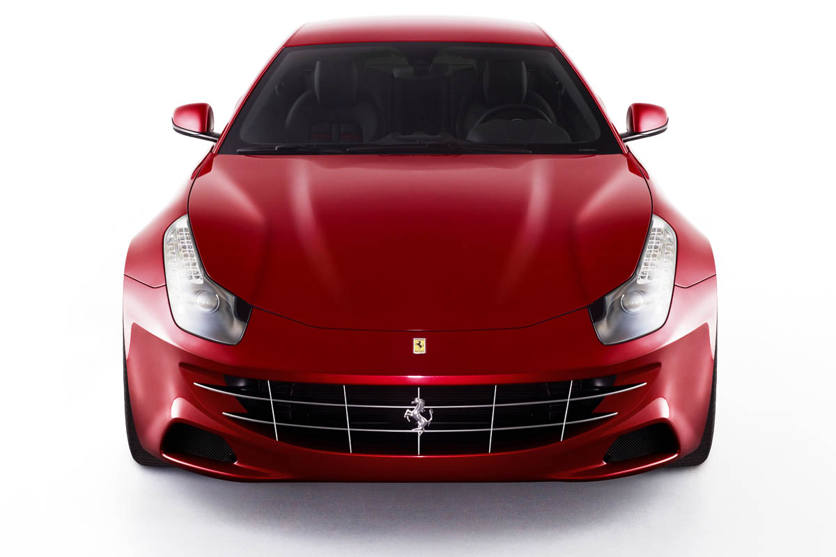 Four-wheel-drive Ferrari FF supercar