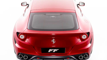 Four-wheel-drive Ferrari FF supercar