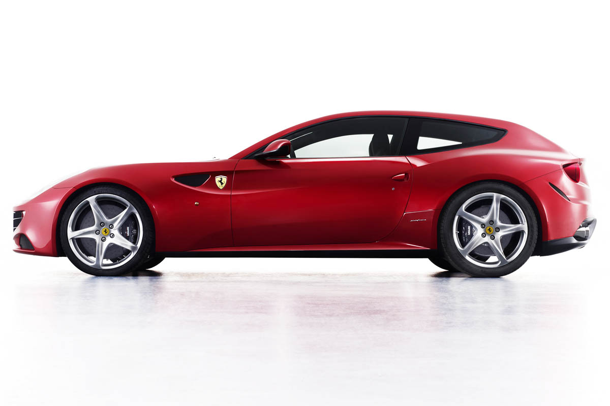 Four-wheel-drive Ferrari FF supercar