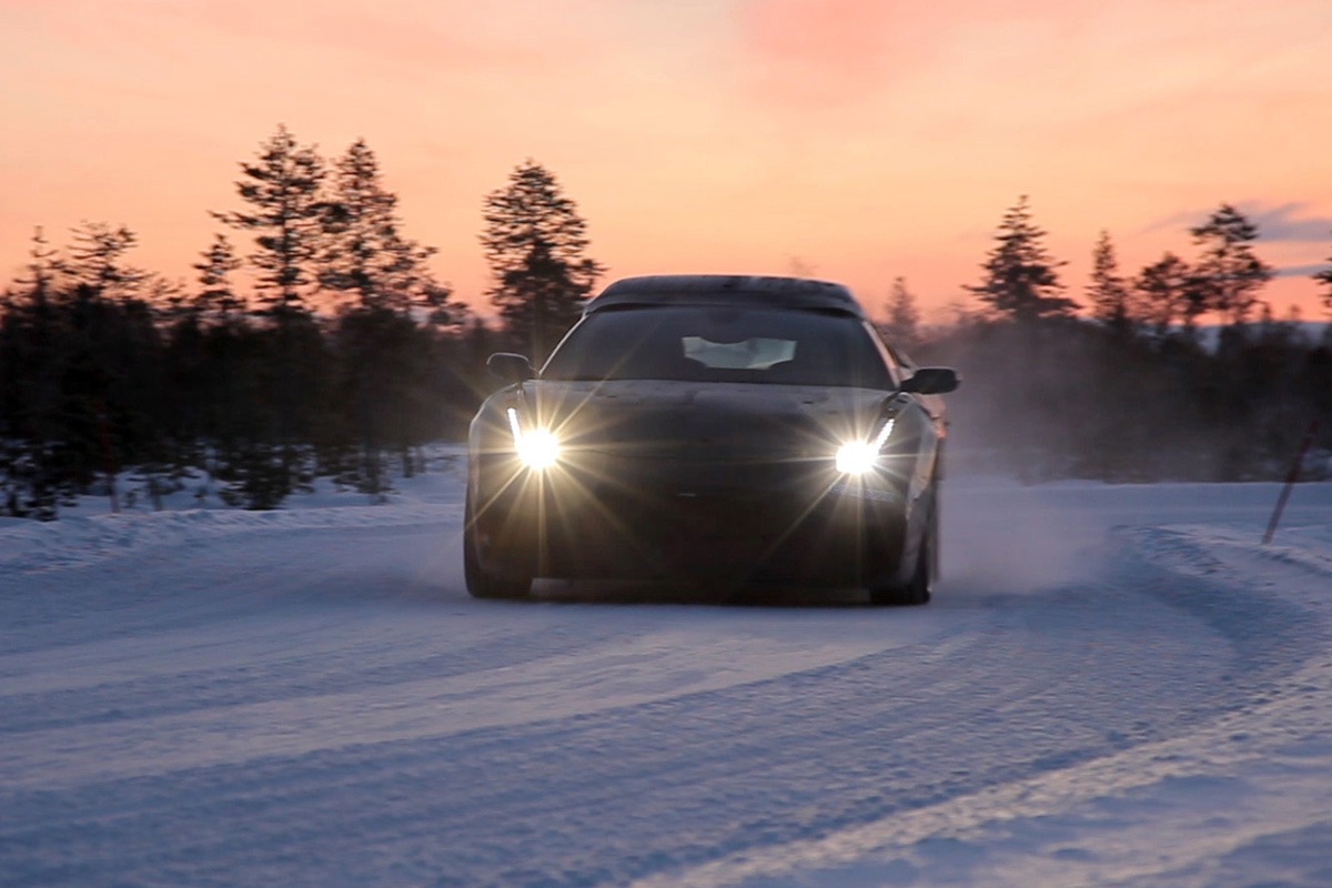 Four-wheel-drive Ferrari FF supercar