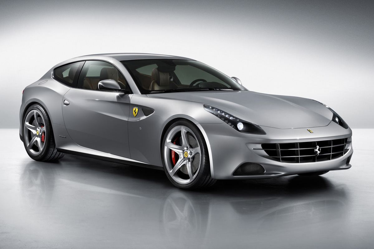 Four-wheel-drive Ferrari FF supercar