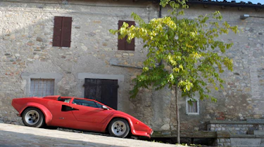 Lamborghini Countach QV road trip videos