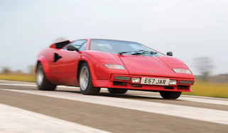 Lamborghini Countach QV road trip videos