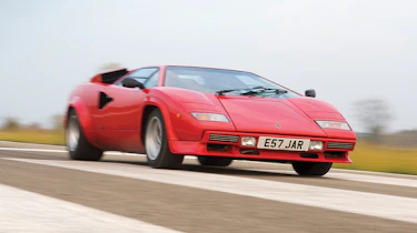 Lamborghini Countach QV road trip videos