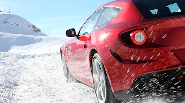 Four-wheel-drive Ferrari FF supercar