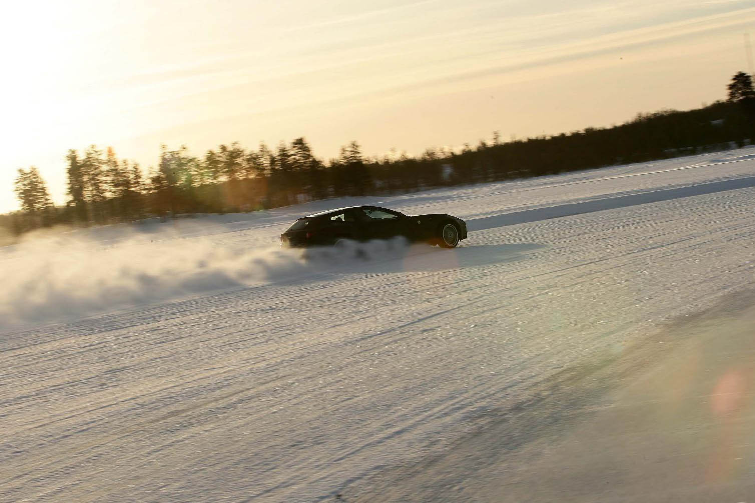 Four-wheel-drive Ferrari FF supercar