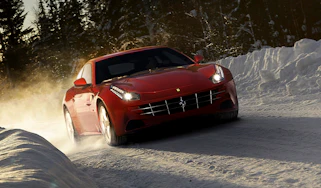 Four-wheel-drive Ferrari FF supercar
