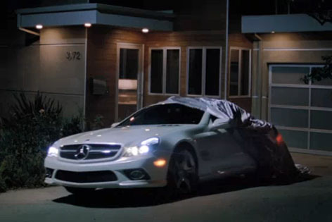 Mercedes-Benz SLS roadster and C-Class coupe