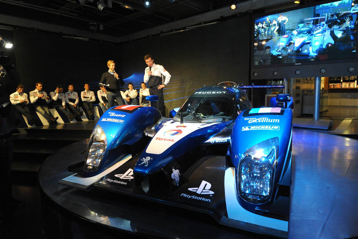 New Peugeot 908 2011 Le Mans 24 hour racer