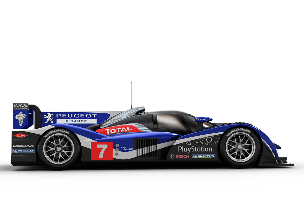 New Peugeot 908 2011 Le Mans 24 hour racer